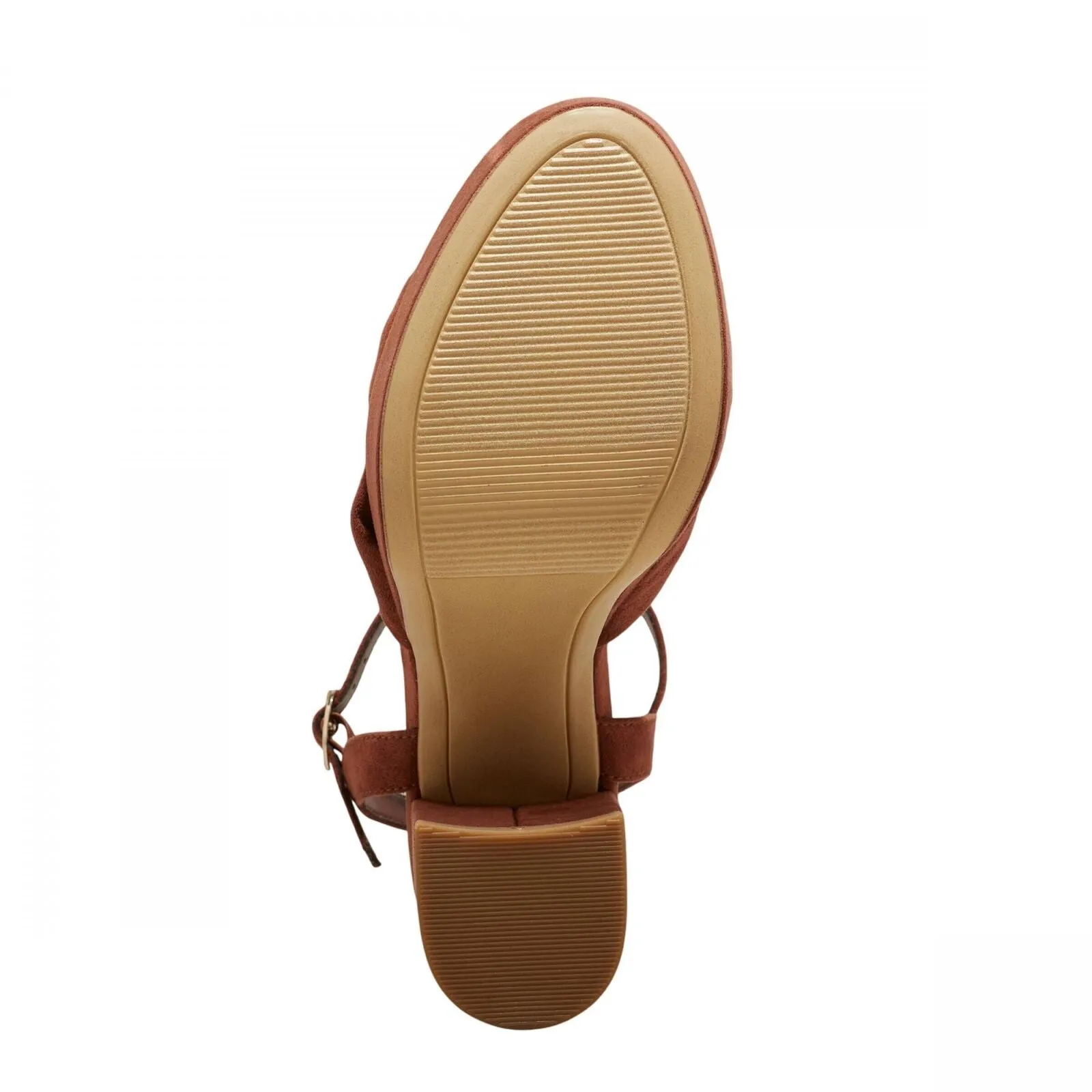 A New Day Womens Riah Platform Heels with Memory Foam Insole 88075193 Brown 8.5M