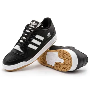 Adidas Forum 84 Low ADV Shoes - Core Black/Cloud White/Cloud White