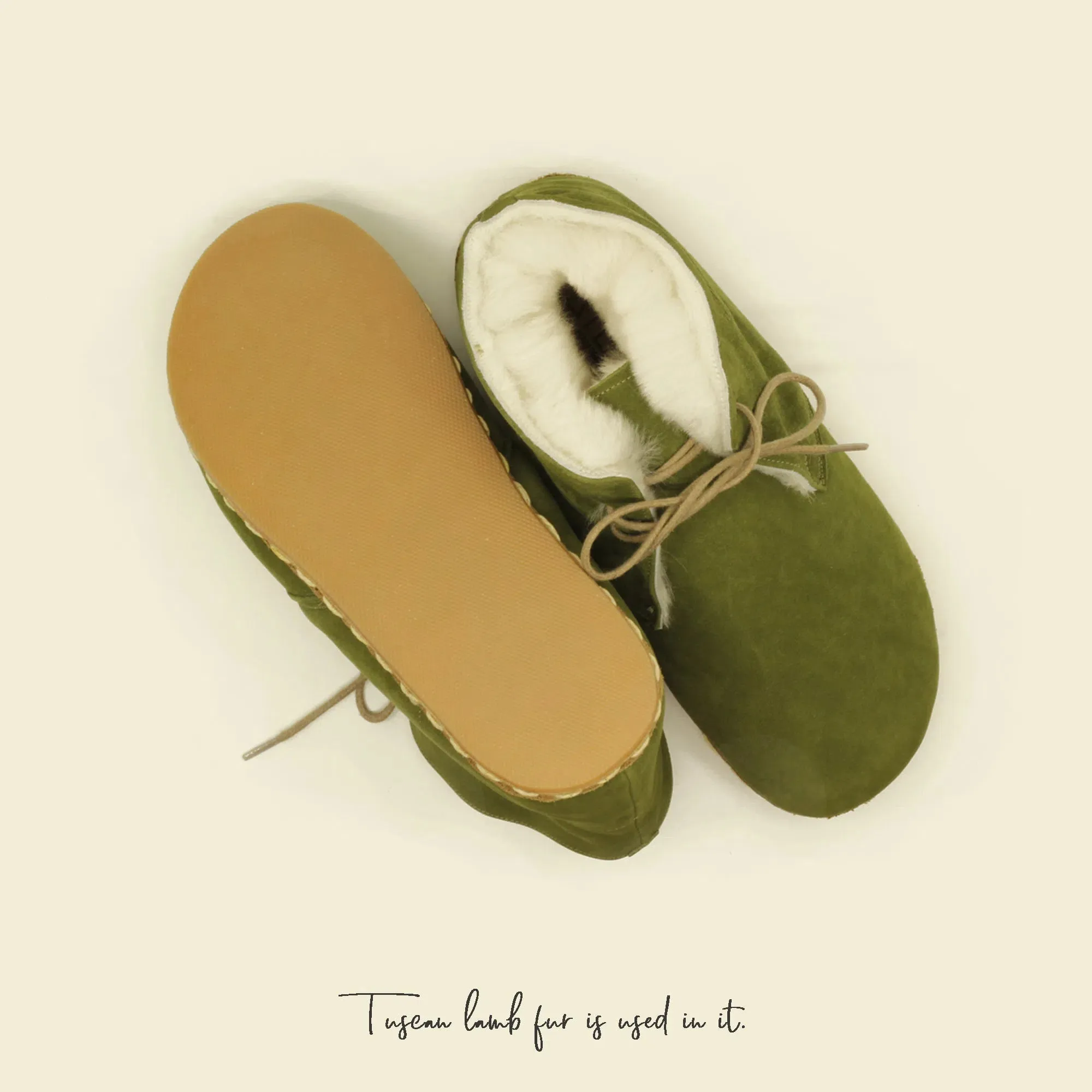 Barefoot Grounding Ankle Boots Green Women