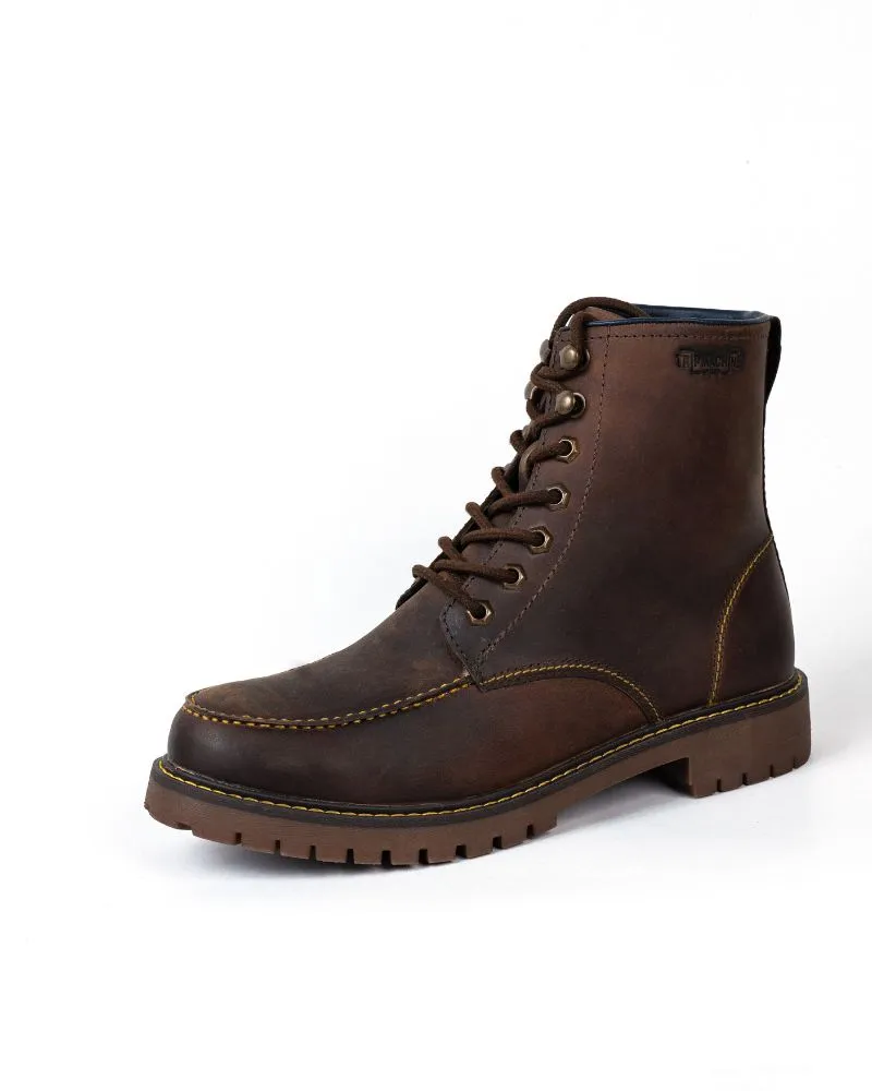 boots moc-toe mocha