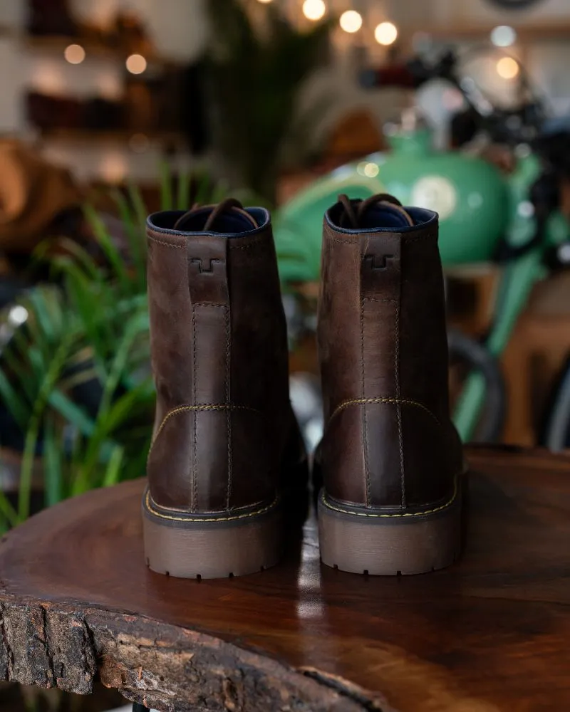 boots moc-toe mocha