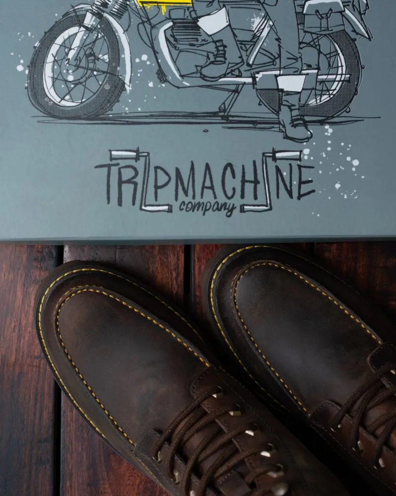 boots moc-toe mocha