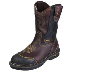 CEBU FARMER SOFT TOE 10" PULL ON MEN WORK BOOTS