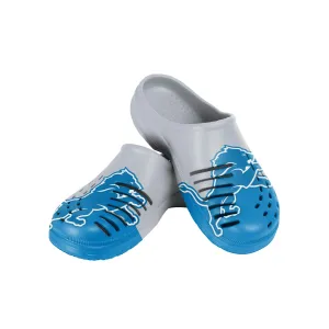 Detroit Lions NFL Mens Colorblock Big Logo Clog
