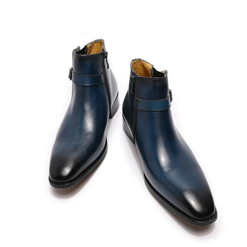 Godfrey Leather Ankle Boots