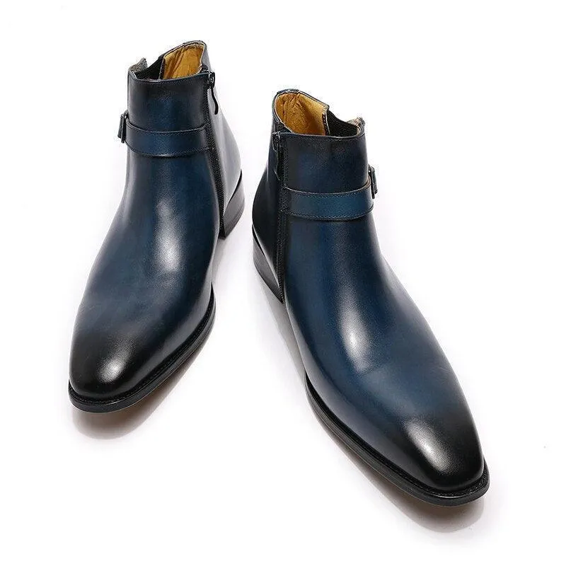 Godfrey Leather Ankle Boots