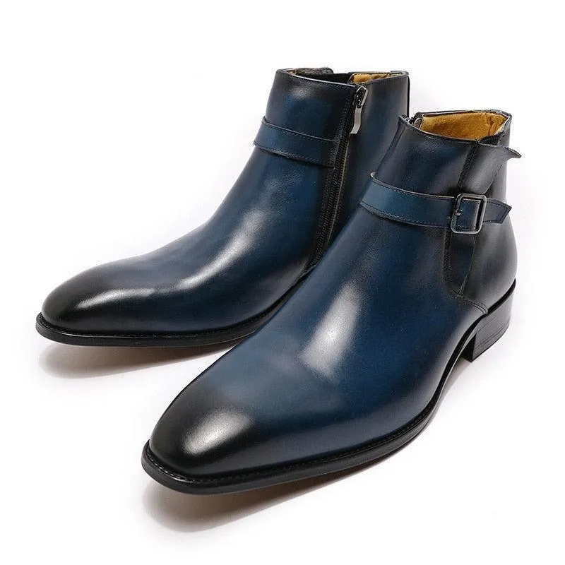 Godfrey Leather Ankle Boots