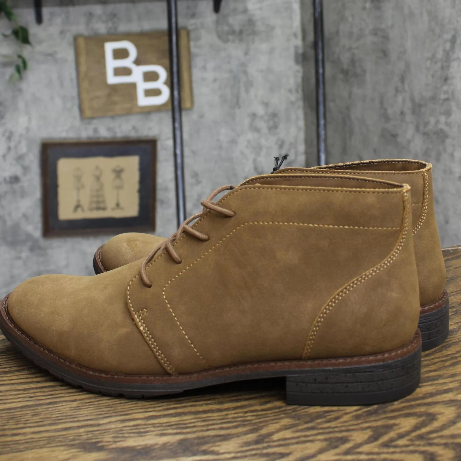 Goodfellow & Co Mens Jerad Chukka Boots 88097788 Walnut Brown 11.5