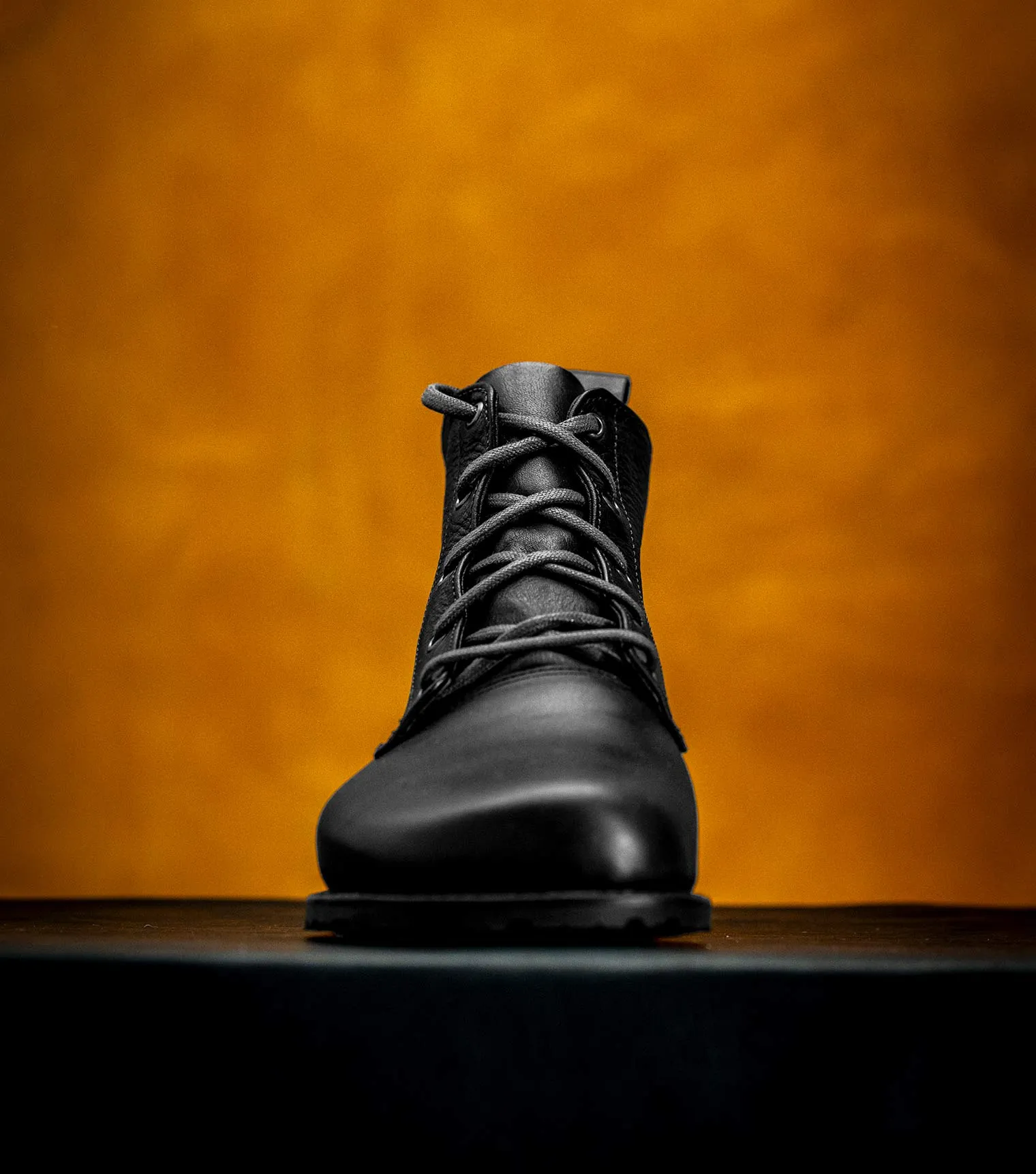 Goodyear Welted Barefoot Chukka Boots - Black