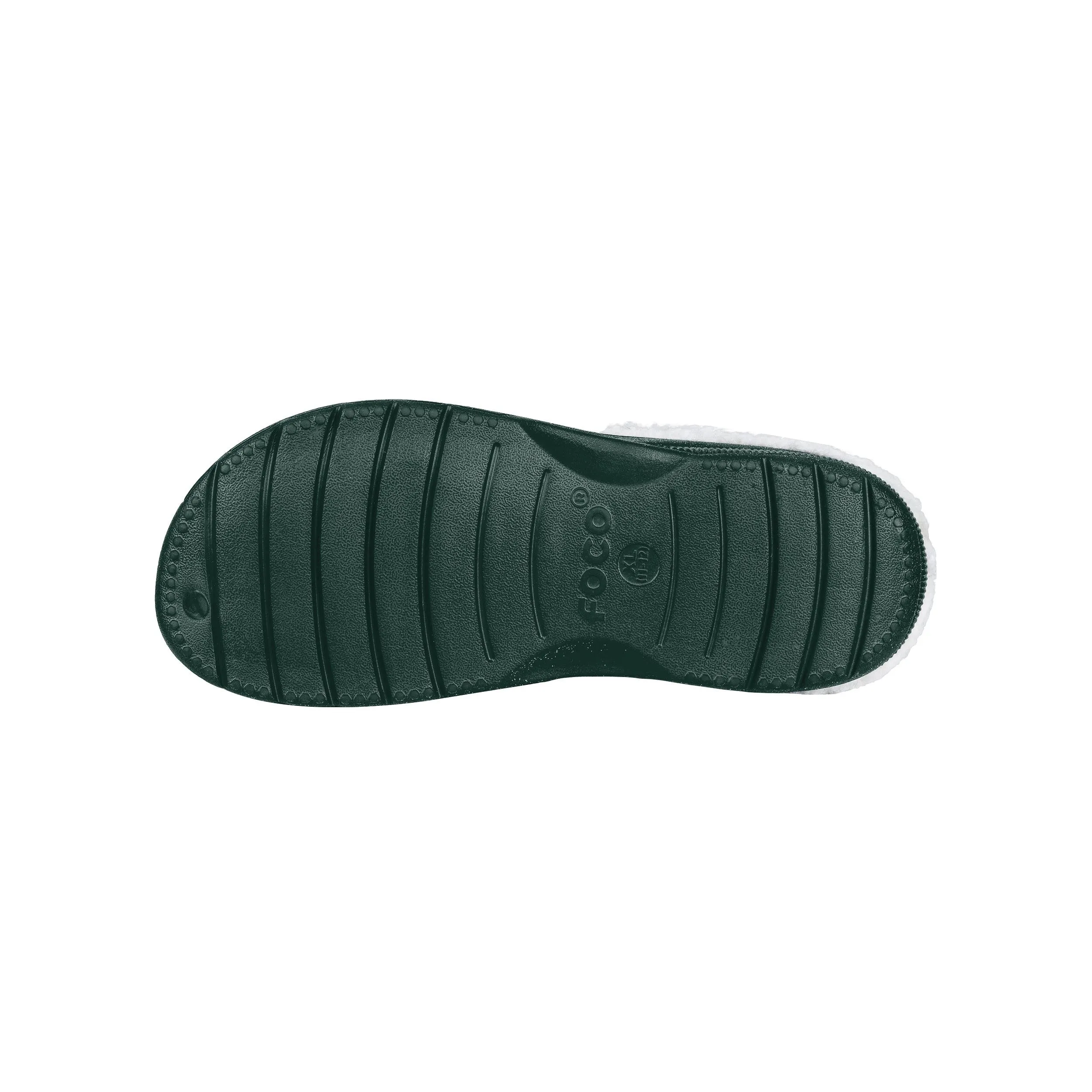 Green Bay Packers NFL Womens Sherpa Lined Glitter Clog