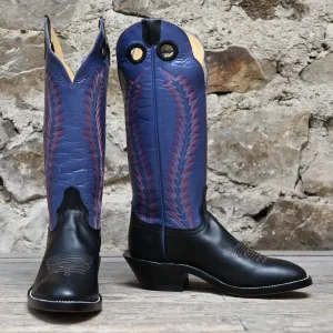 Hondo 16" Purple Top with Black Retan Vamp