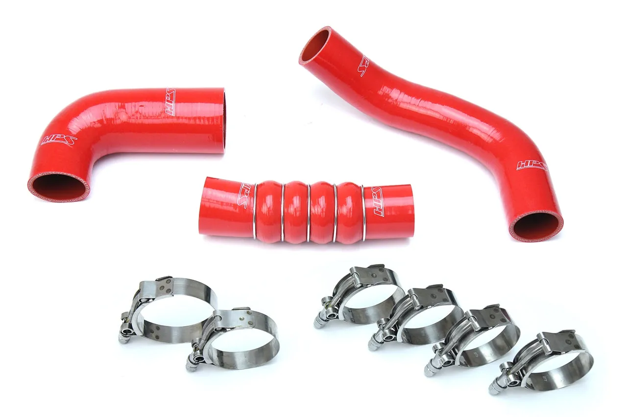 HPS Silicone Intercooler Hoses Honda Civic 1.5L (16-20) Civic Si 1.5L (17-20) [Boots Kit] Black / Blue / Red