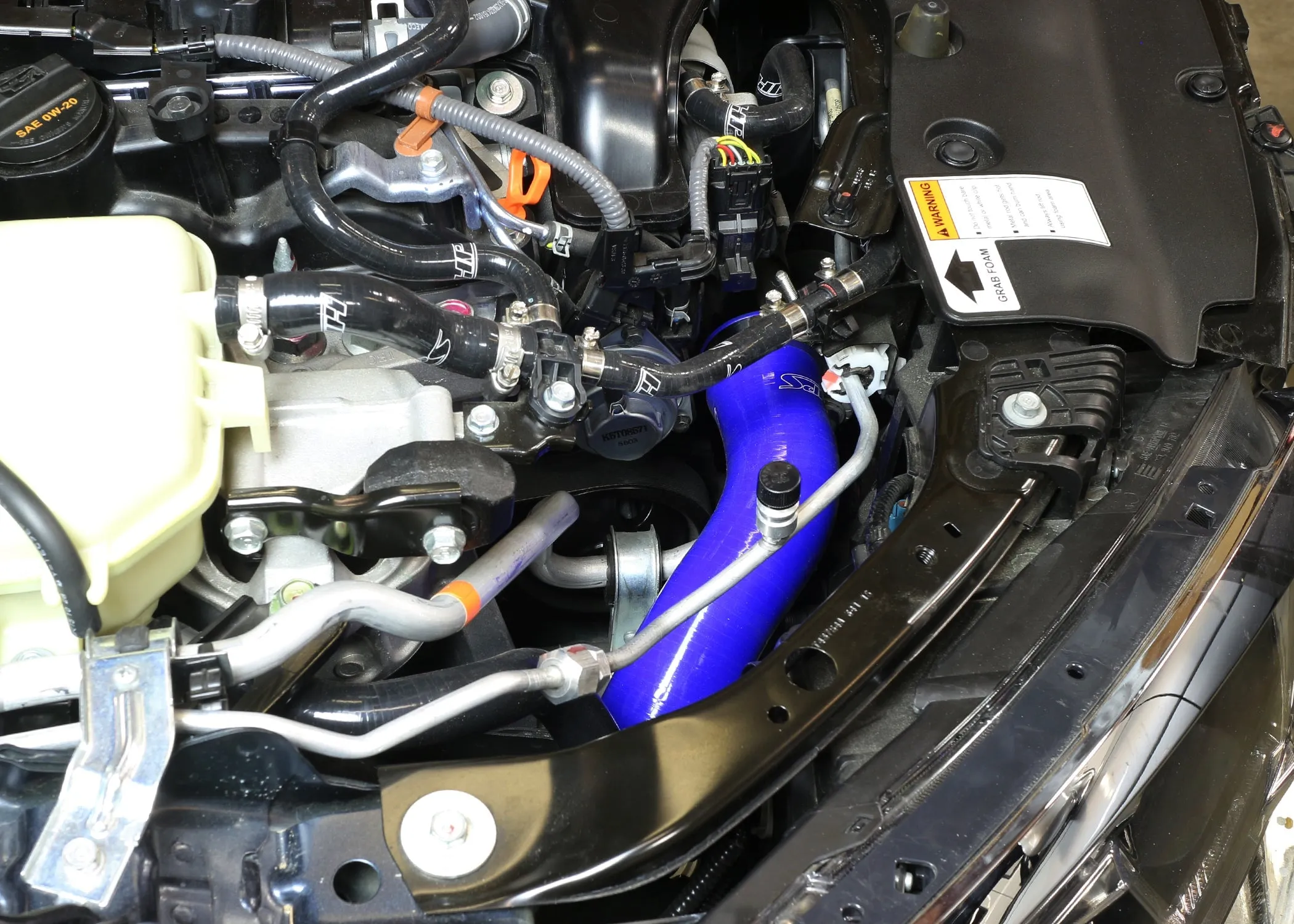 HPS Silicone Intercooler Hoses Honda Civic 1.5L (16-20) Civic Si 1.5L (17-20) [Boots Kit] Black / Blue / Red
