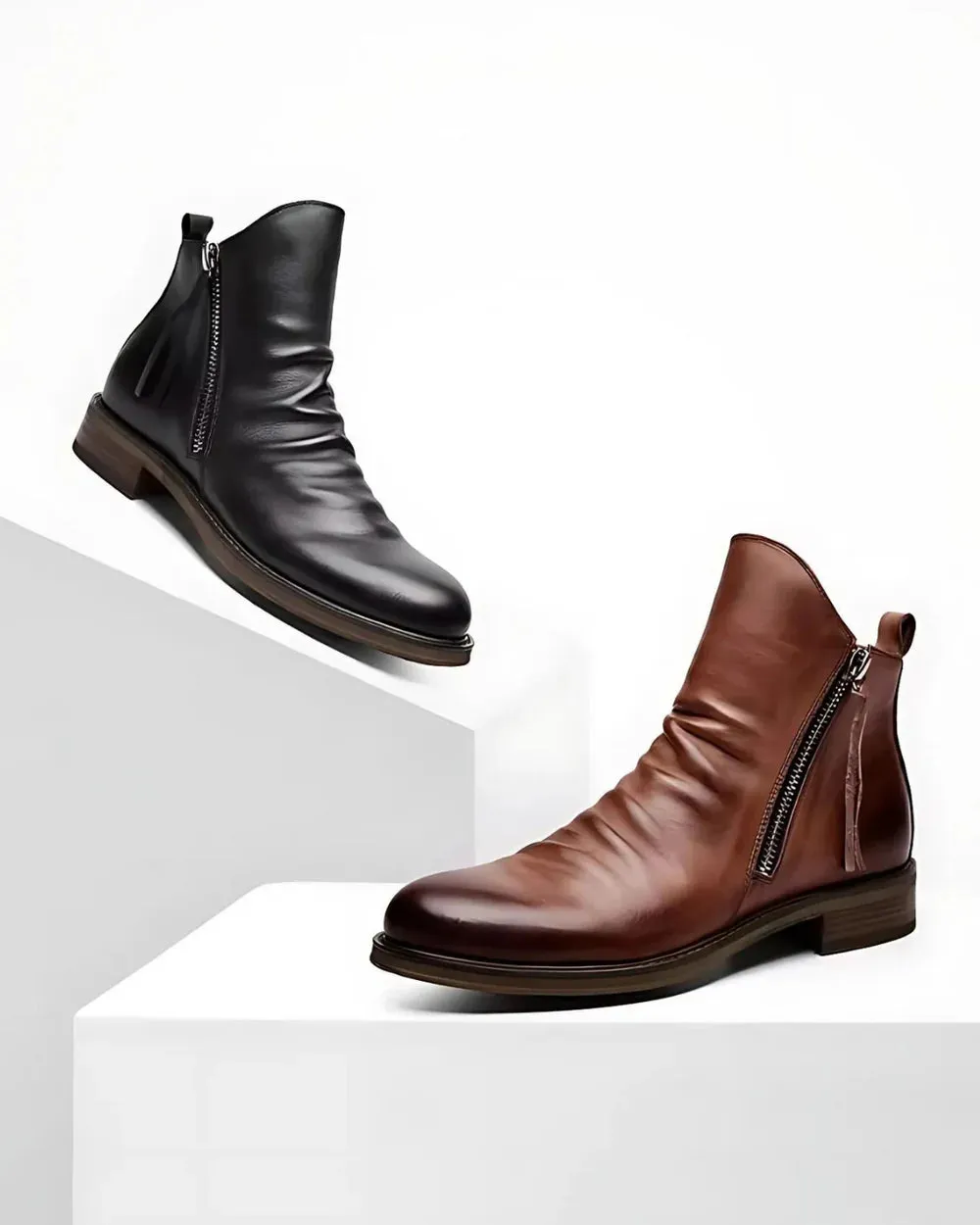 Isaac | Premium Leather Boots