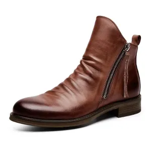 Isaac | Premium Leather Boots