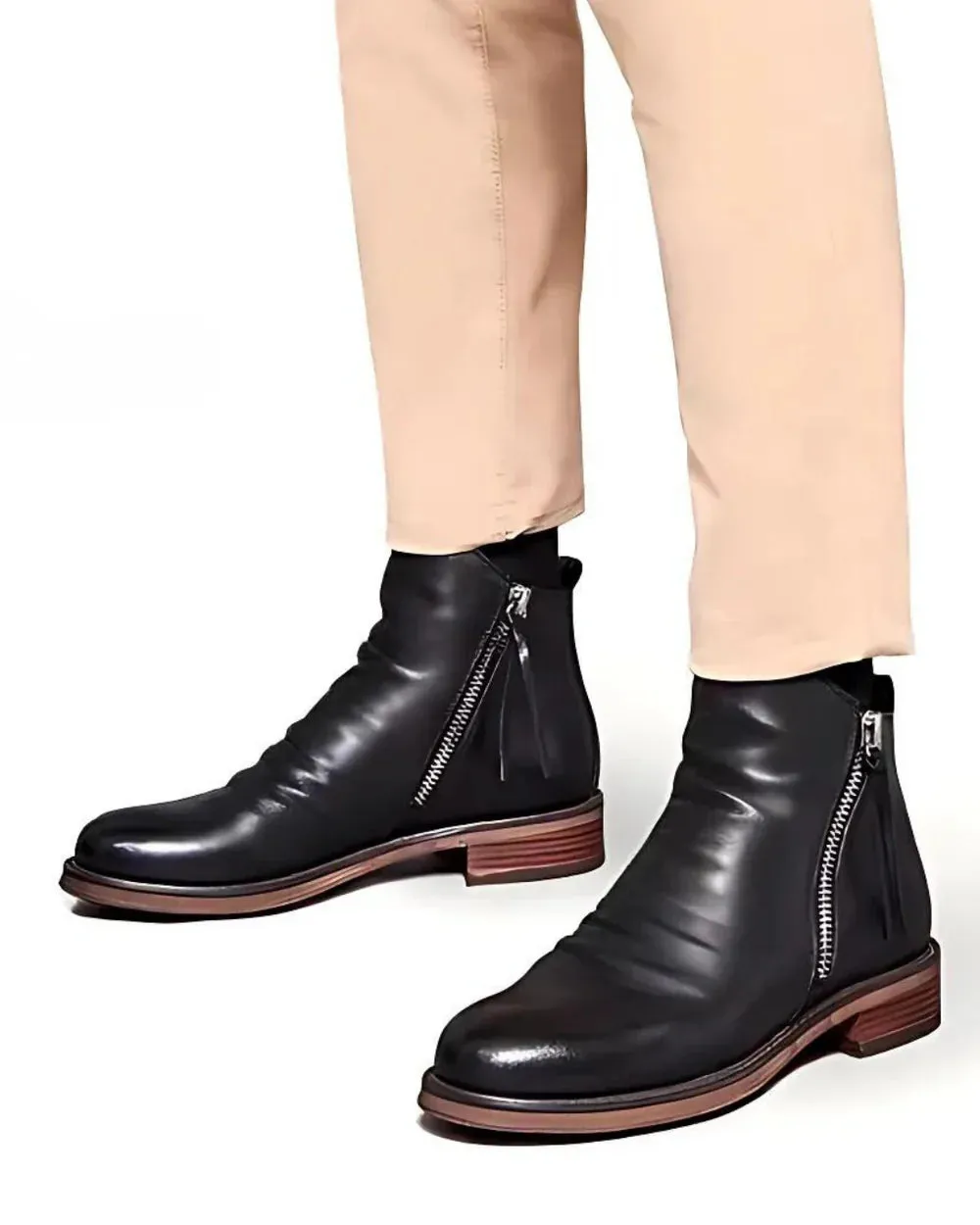 Isaac | Premium Leather Boots