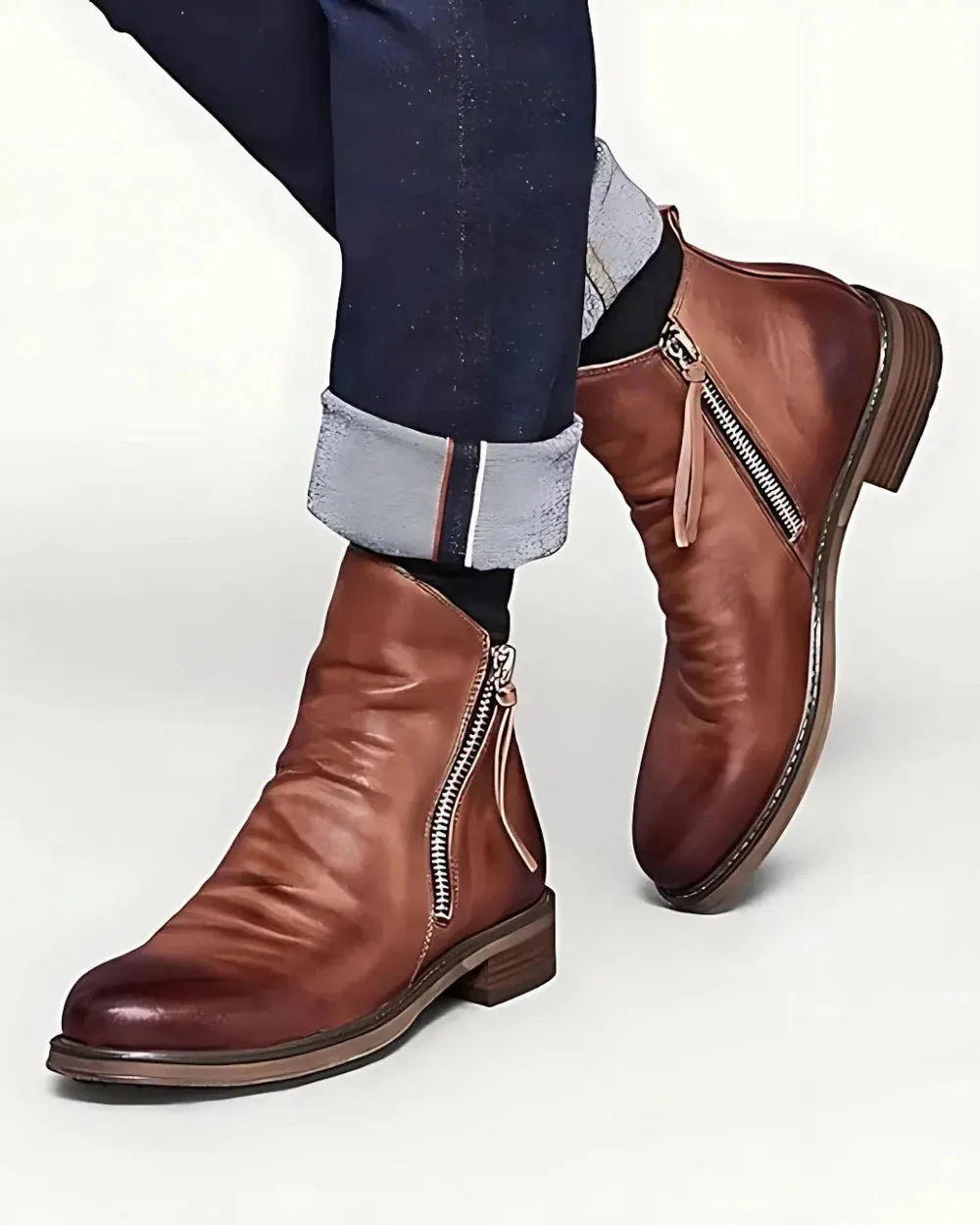 Isaac | Premium Leather Boots