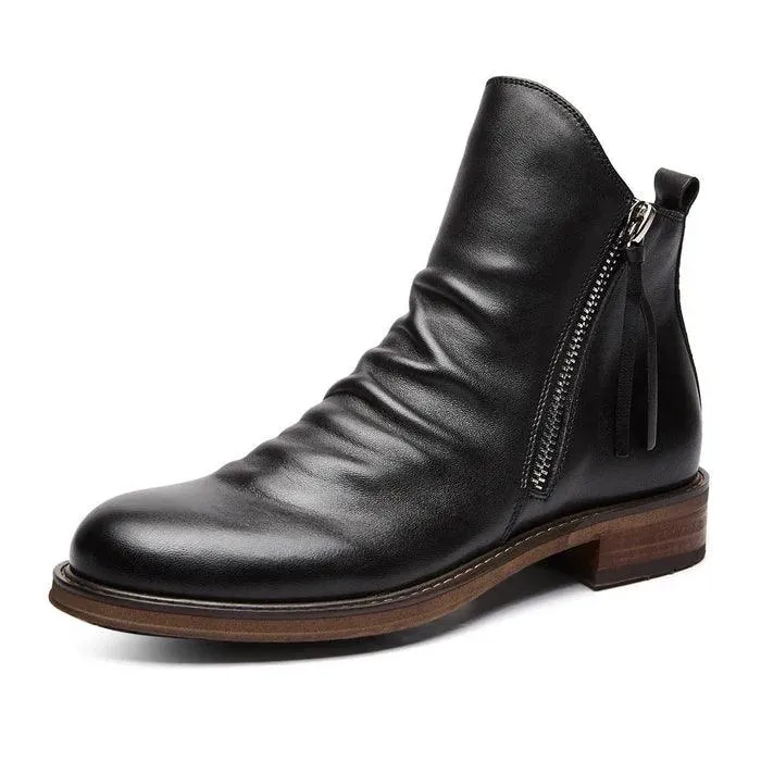 Isaac | Premium Leather Boots