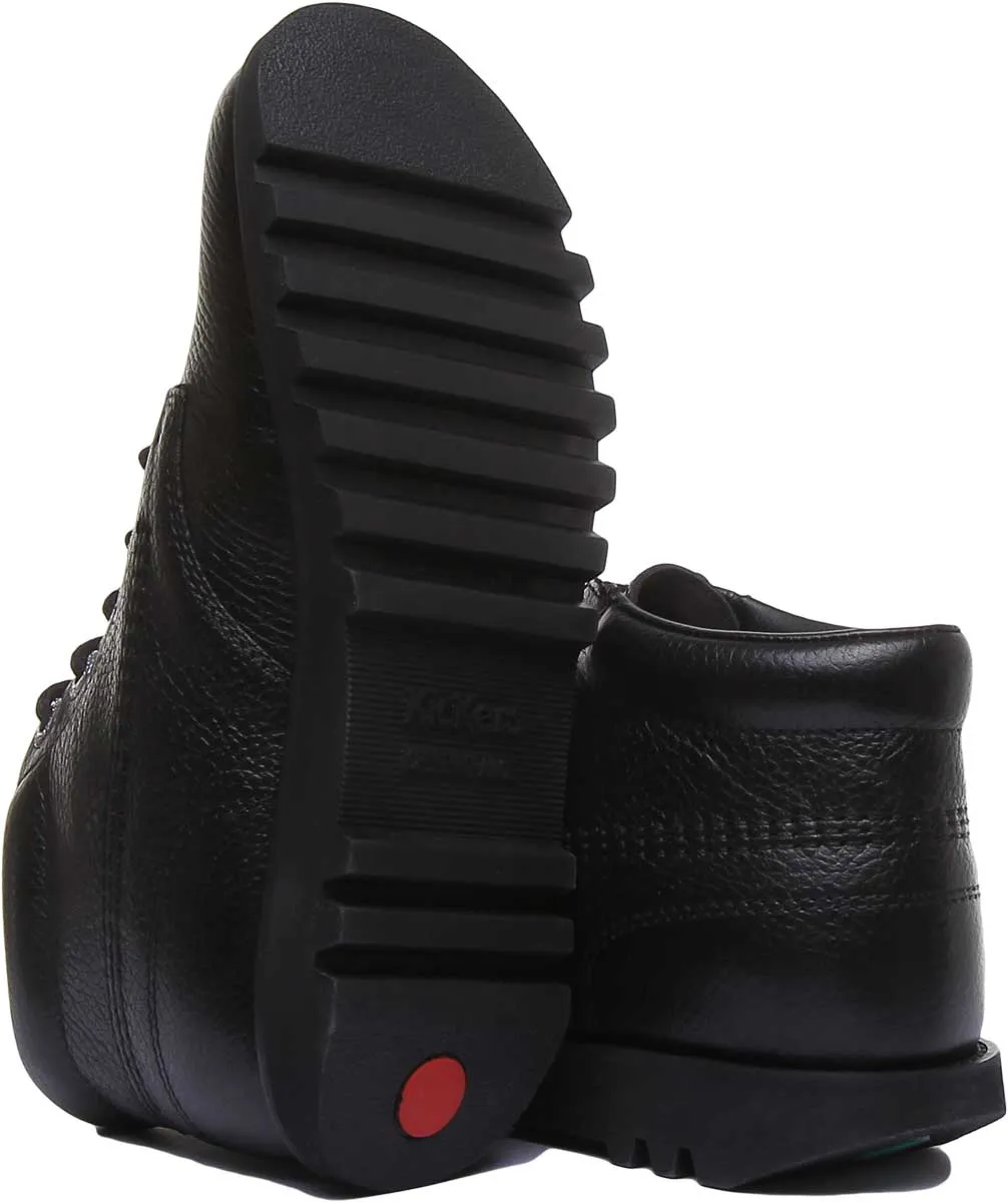 Kickers Kick Hi Luxe In Black in Women UK Size 3 - 8
