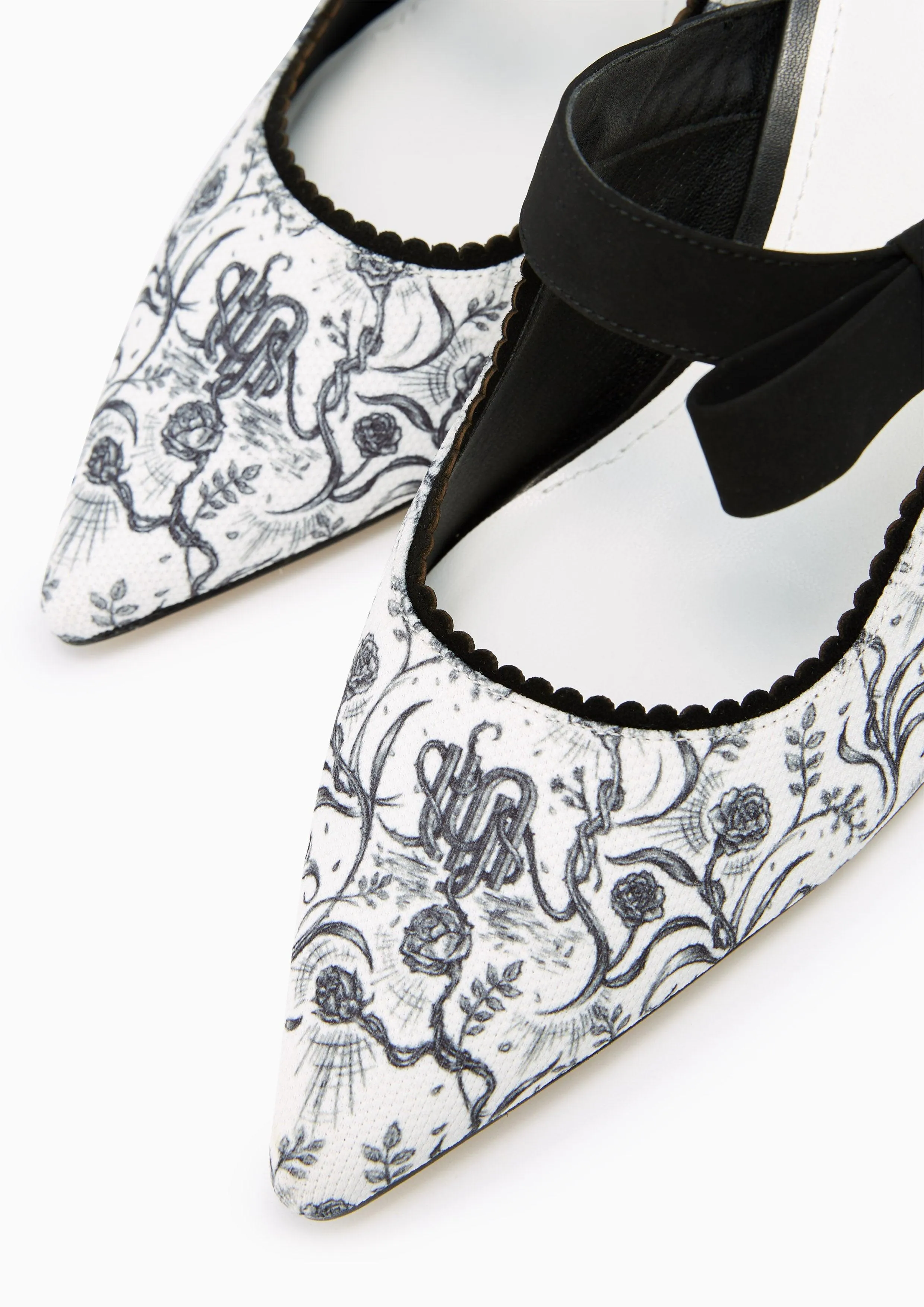 Maiden Infinite High Heels Printed Black