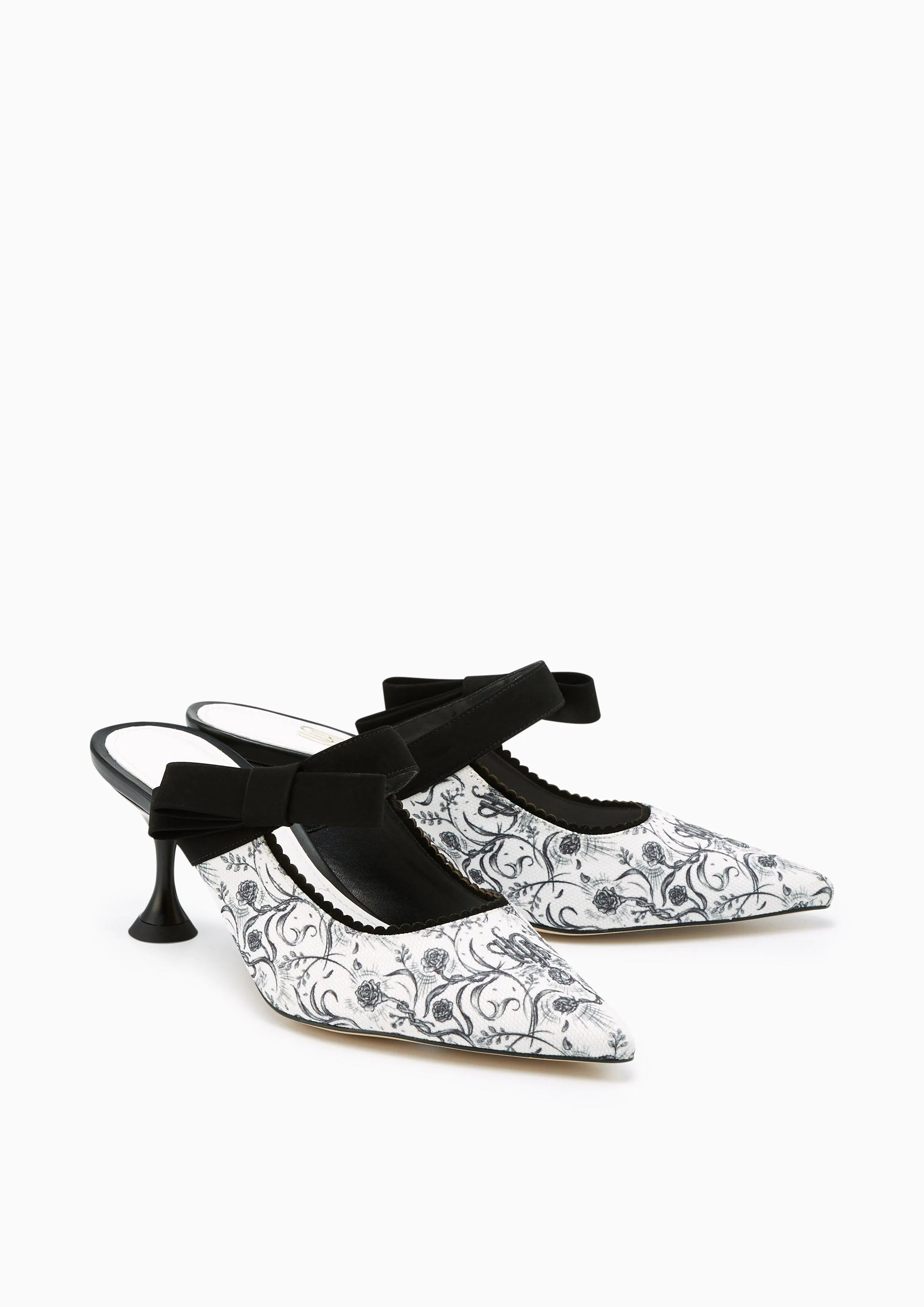 Maiden Infinite High Heels Printed Black