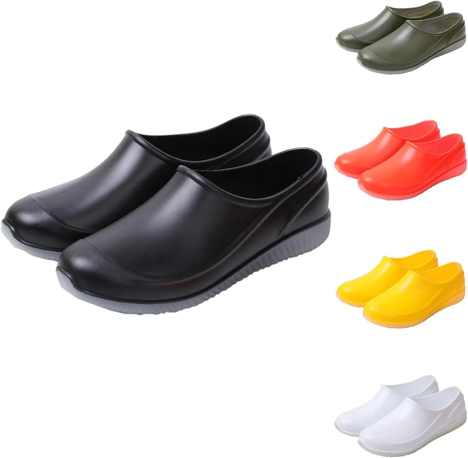 Men's And Women's Couple Fashion Rain Boots Non-Slip Waterproof Rain Shoes For Outdoor Work Fishing Travel