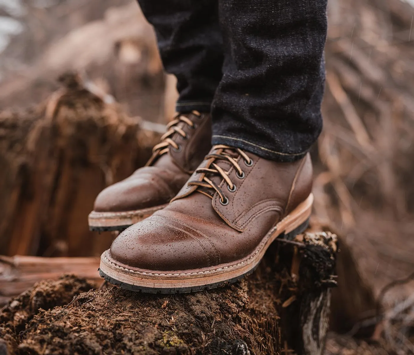 MP-Sherman Toe Cap (Half Sole) - Chromexcel
