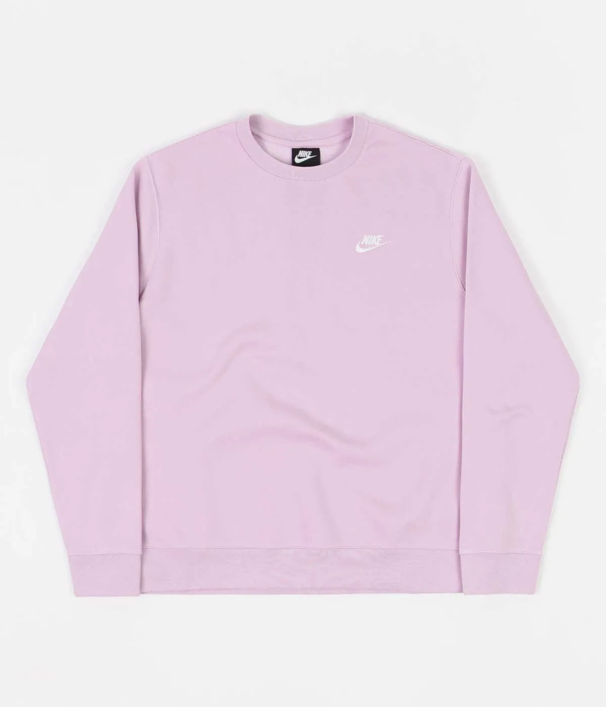 Nike Club Crewneck Sweatshirt - Iced Lilac / White