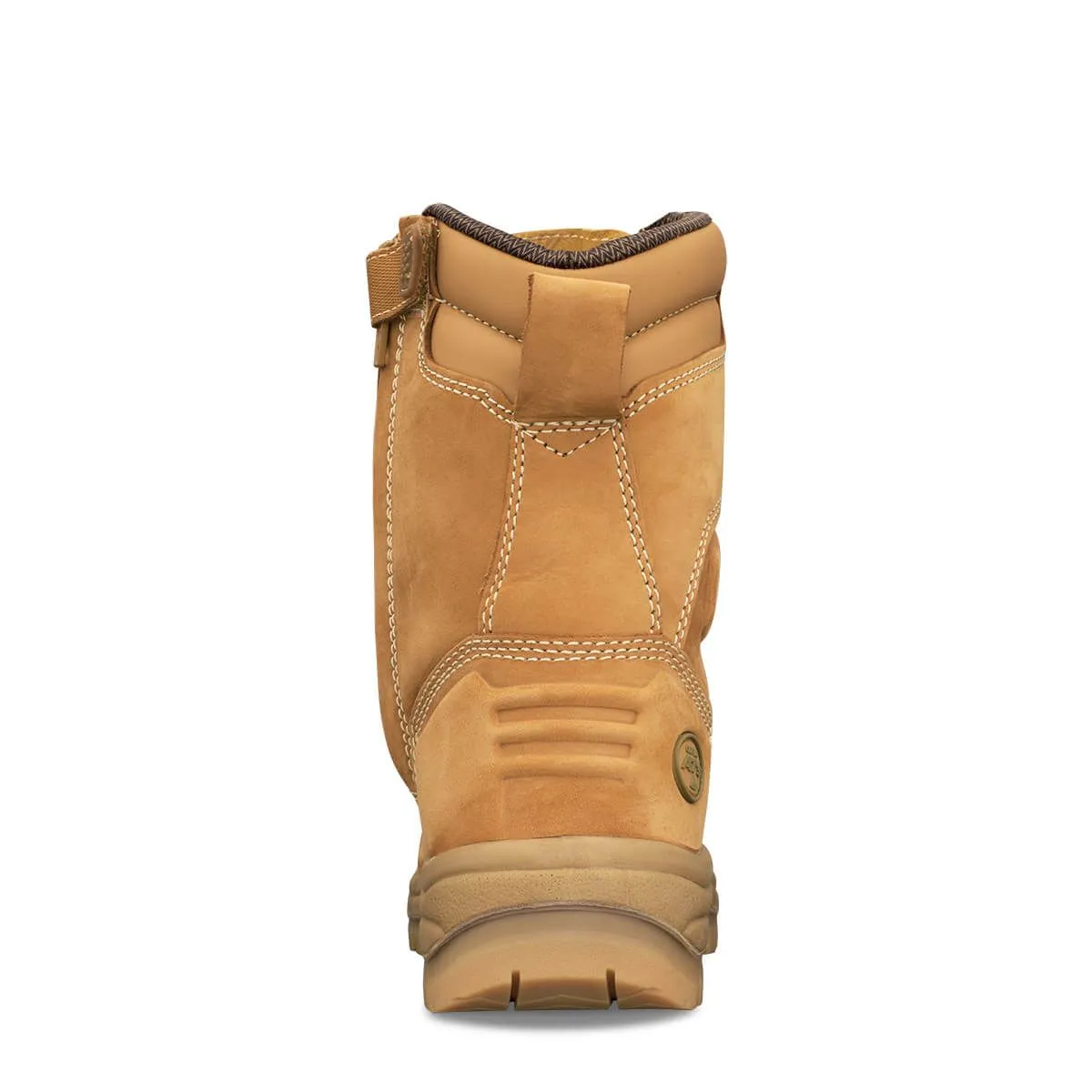 Oliver 55 Series Wheat Hi Leg Zip Sided Boot 55-385
