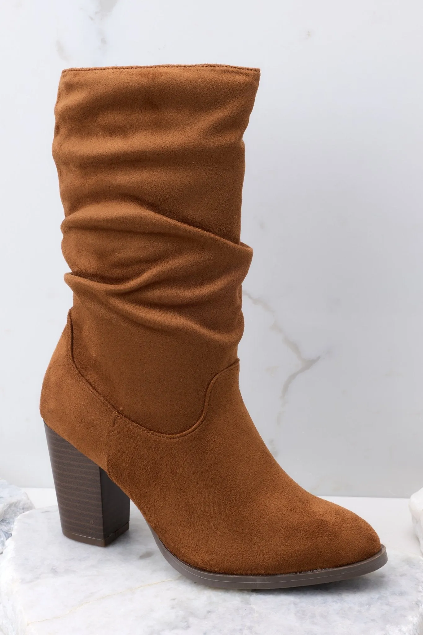 One Step At A Time Brown Boots