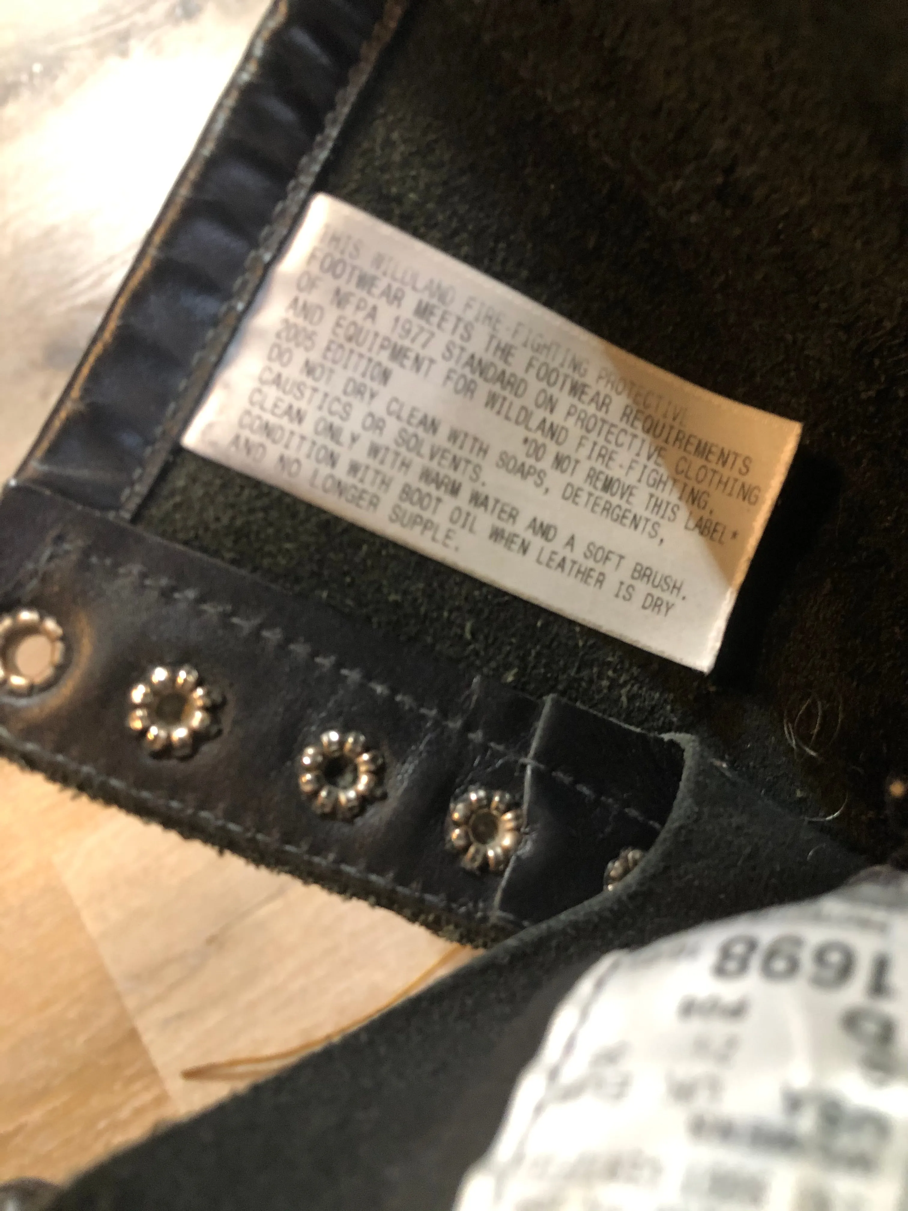 Red Wing 1698 Loggermax 9" Logger - Lineman Boot Womens US5. Made in USA,  US women’s 5