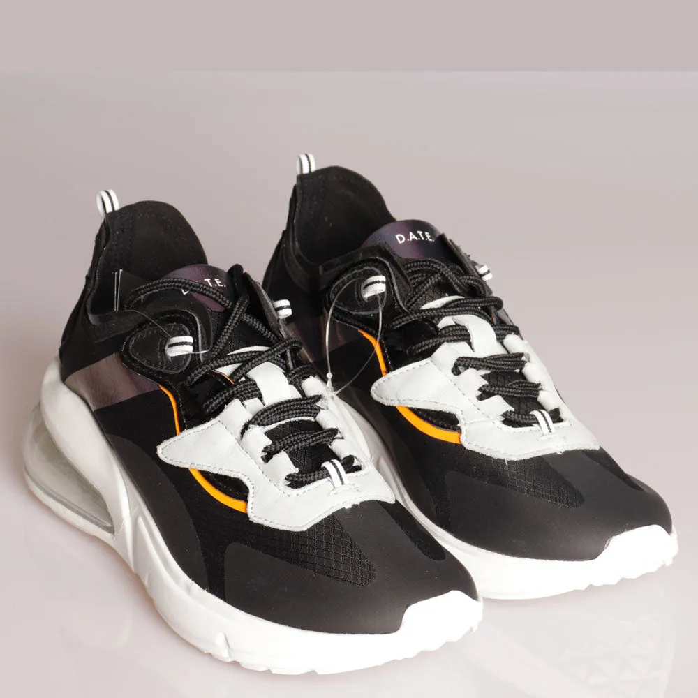 Scarpe Donna D.A.T.E. Sneakers linea Aura Honey Ripstop colore Black