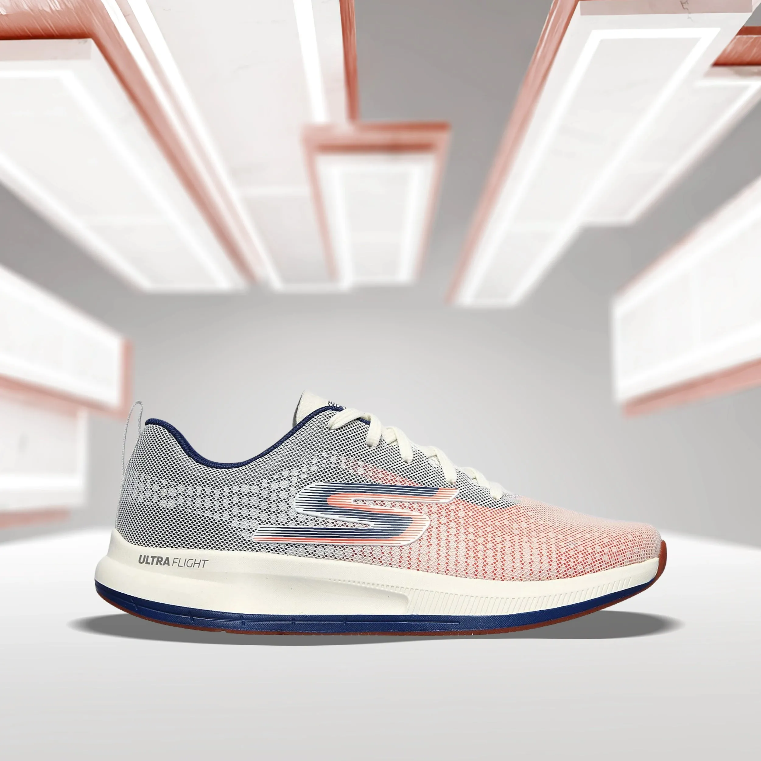 SKECHERS GO RUN PULSE - PELLUCID (220092-WNV)