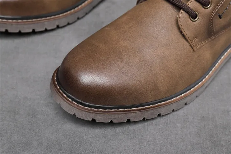 West Louis Designer Handmade Faux Fur Leather Winter Boots