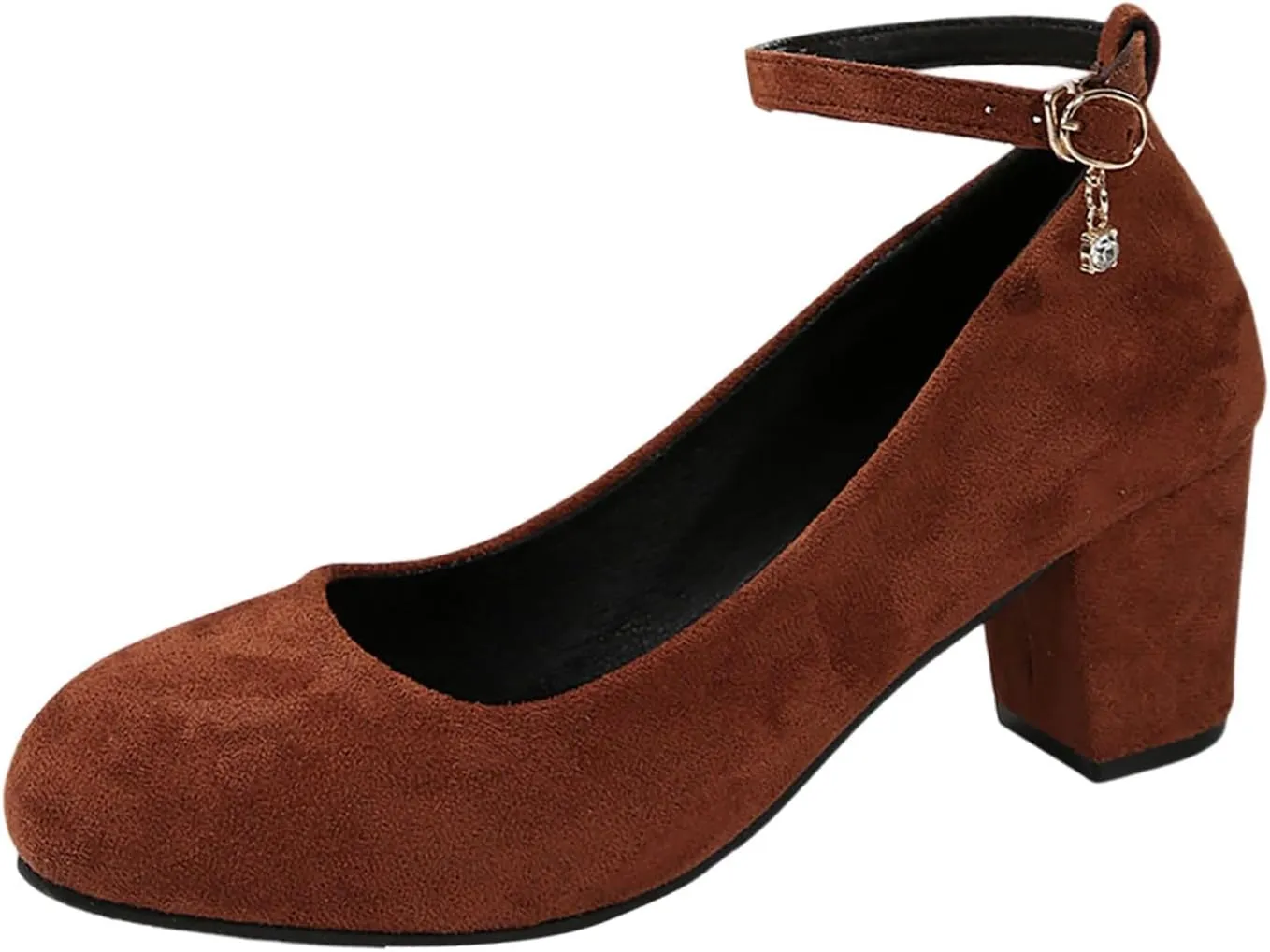 Women's Casual Shoes with Chunky Heel Perfect for Daily Slip On for Comfortable Fit Shoes for Men Casual Walking