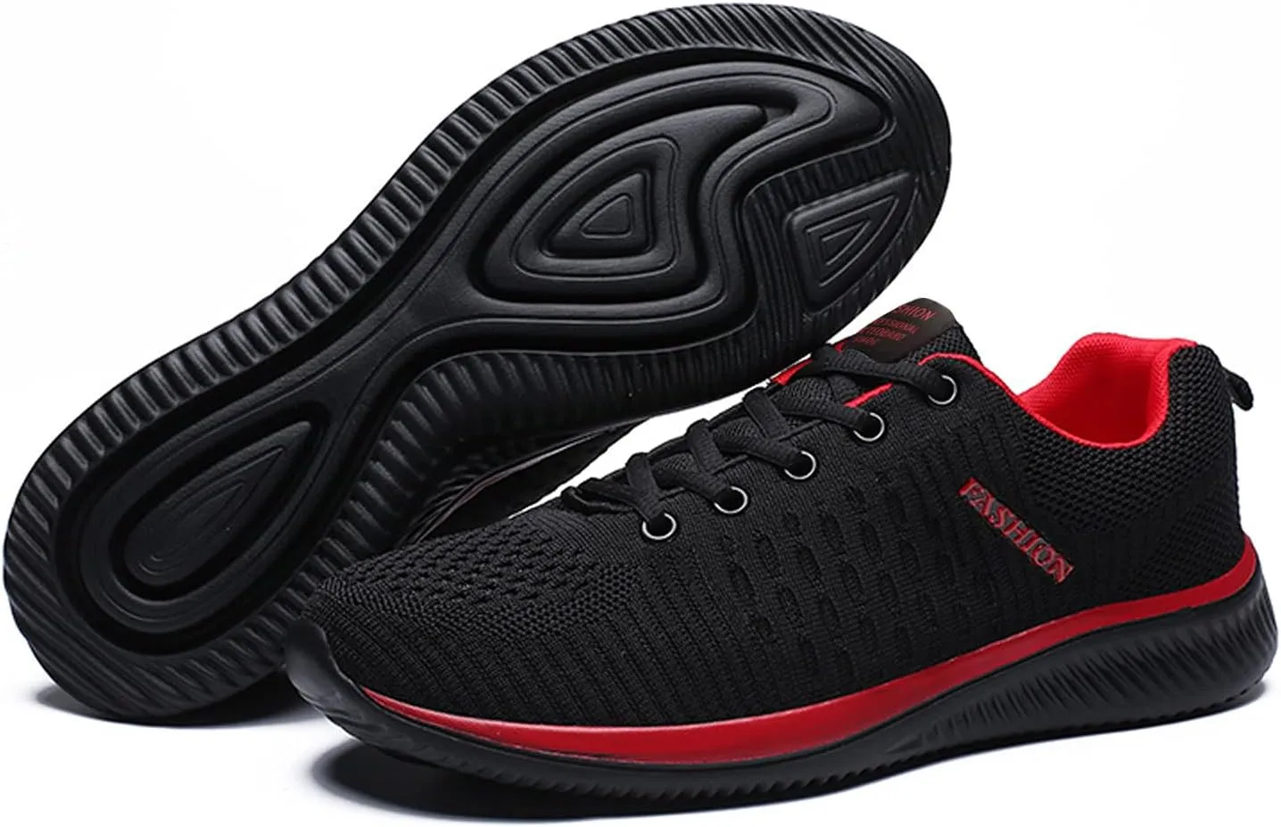 Womens Sneakers Air Cushion Running Shoes Lace Up Non Slip Work Shoes Women Lightweight Casual Shoes Men Shoes Sneakers Platform Tennis Shoe Cross Trainer Shoe