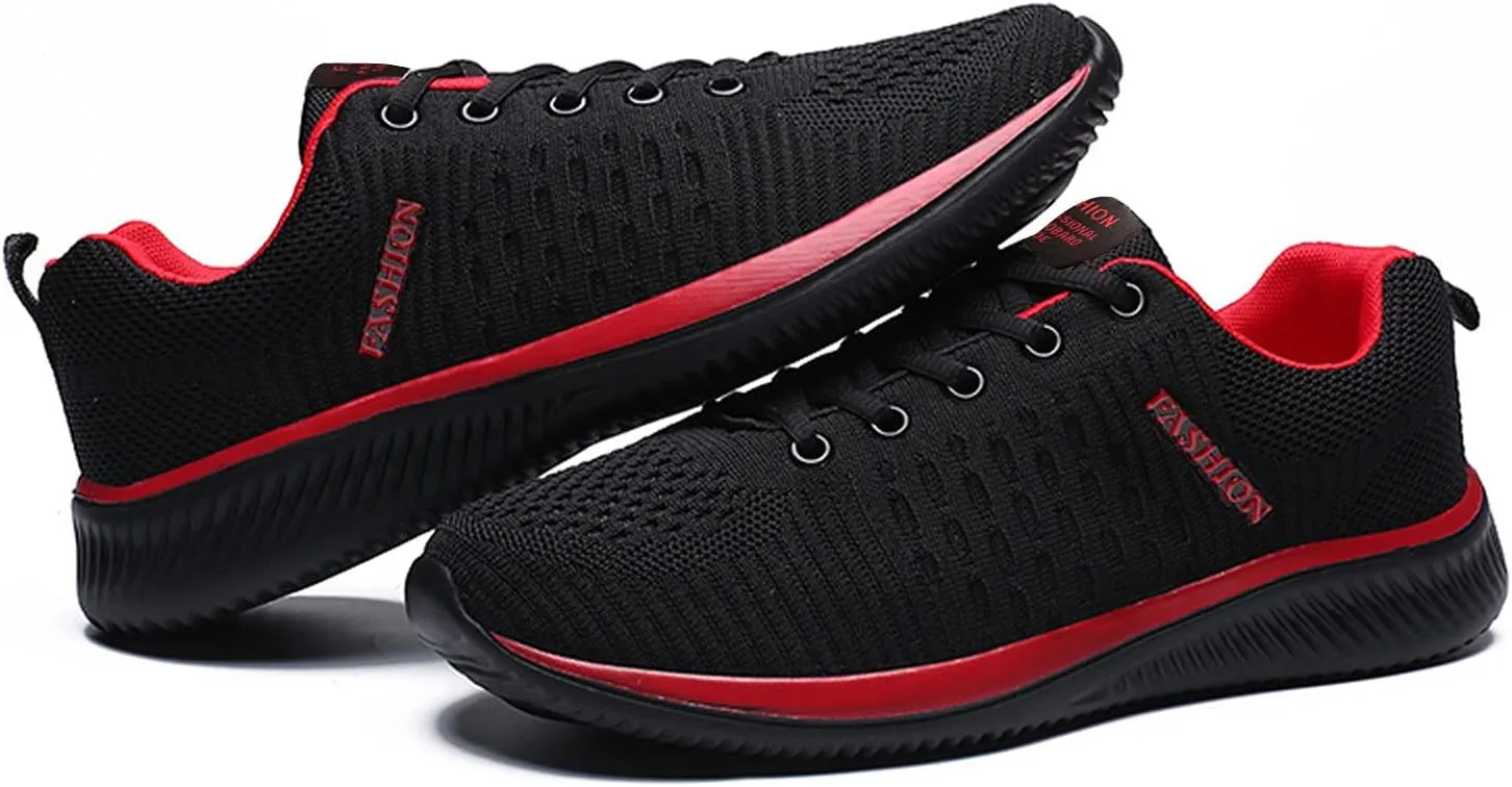 Womens Sneakers Air Cushion Running Shoes Lace Up Non Slip Work Shoes Women Lightweight Casual Shoes Men Shoes Sneakers Platform Tennis Shoe Cross Trainer Shoe